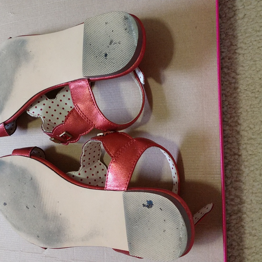 But Another Innocent Tale Red Sandals - Picture 6 of 6